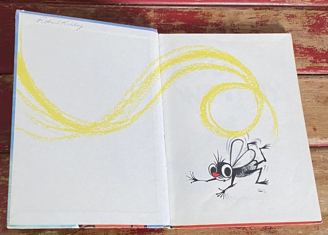 Dr. Seuss A Fly Went By 1958 Beginner Book BC Ed. Mike McClintock Early Printing - 8