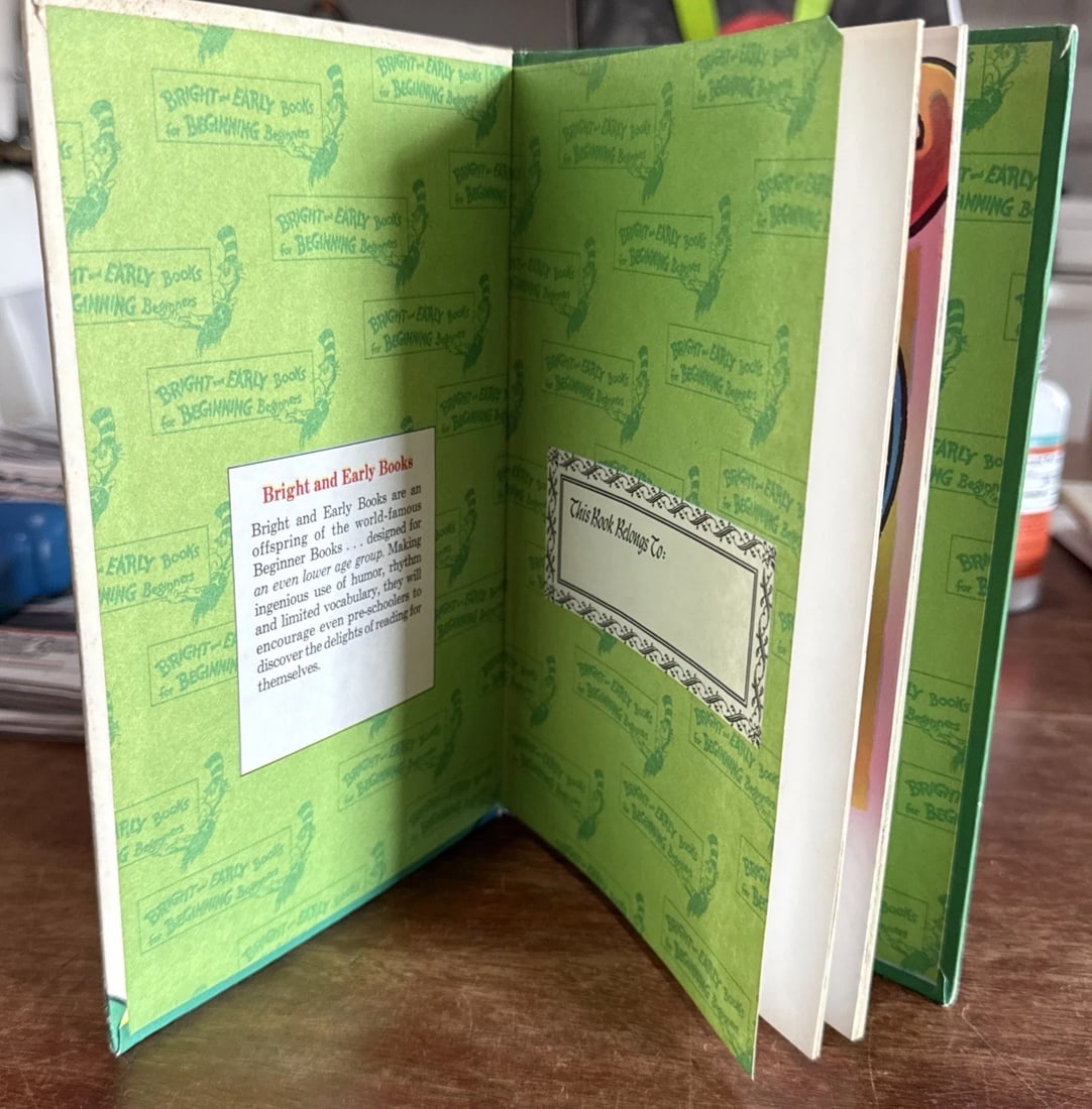 Would You Rather Be a Bullfrog? Hardcover Book by Theo LeSieg (Dr.Seuss) 1975 BC - 6