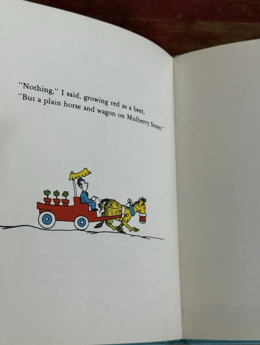 And To Think That I Saw It On Mulberry Street Dr. Seuss ~1937 Book Club??1ST ED! - 16