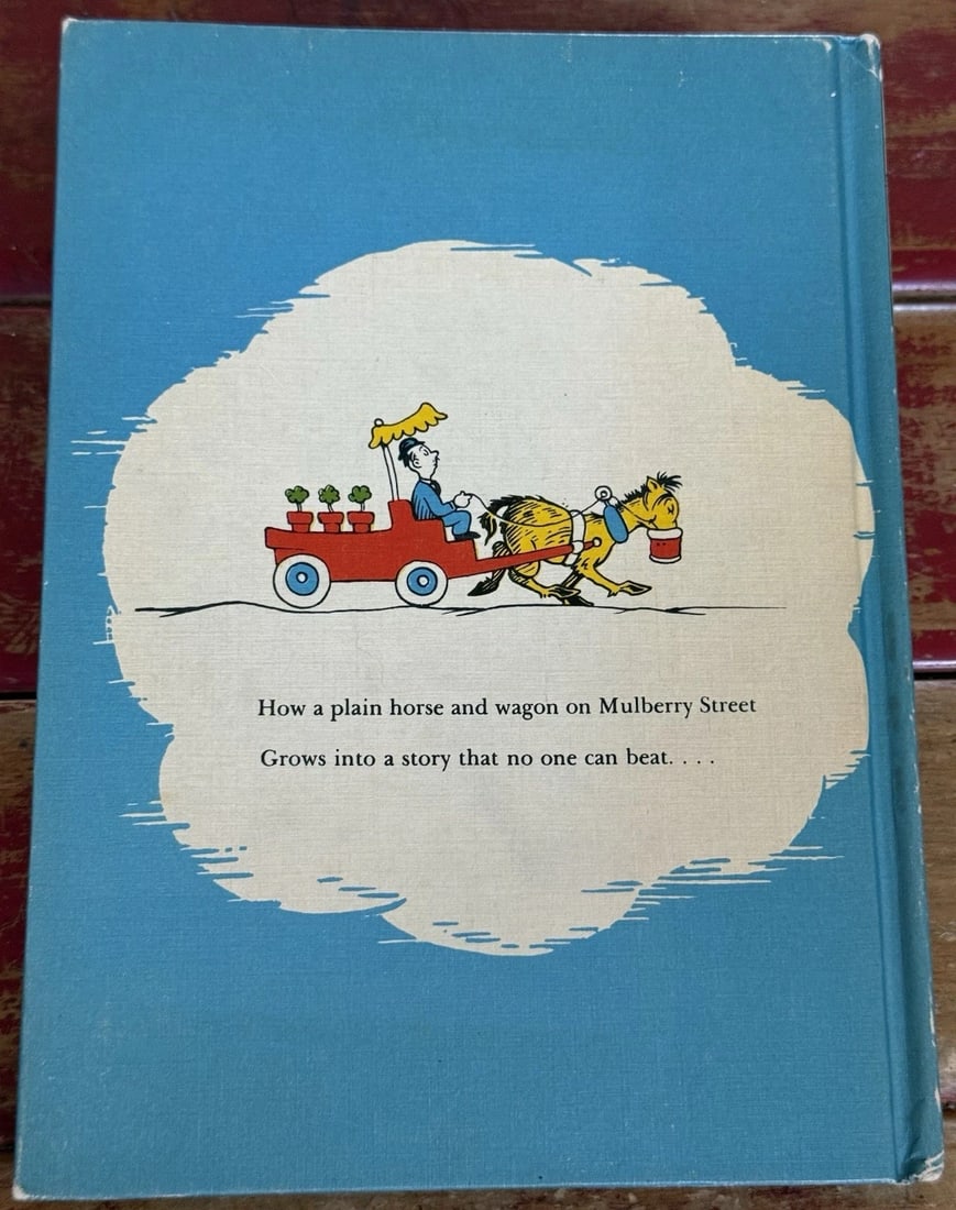 And To Think That I Saw It On Mulberry Street Dr. Seuss ~1937 Book Club??1ST ED! - 4