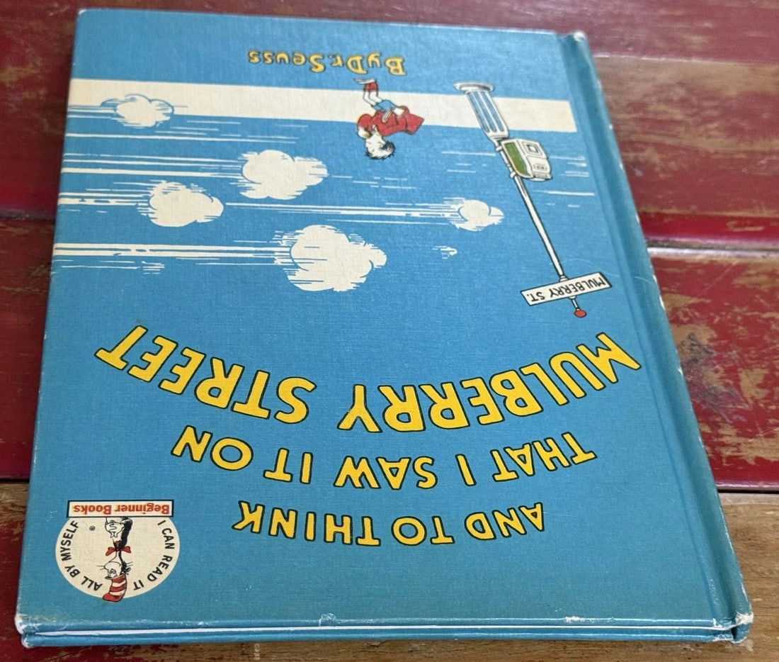 And To Think That I Saw It On Mulberry Street Dr. Seuss ~1937 Book Club??1ST ED! - 8