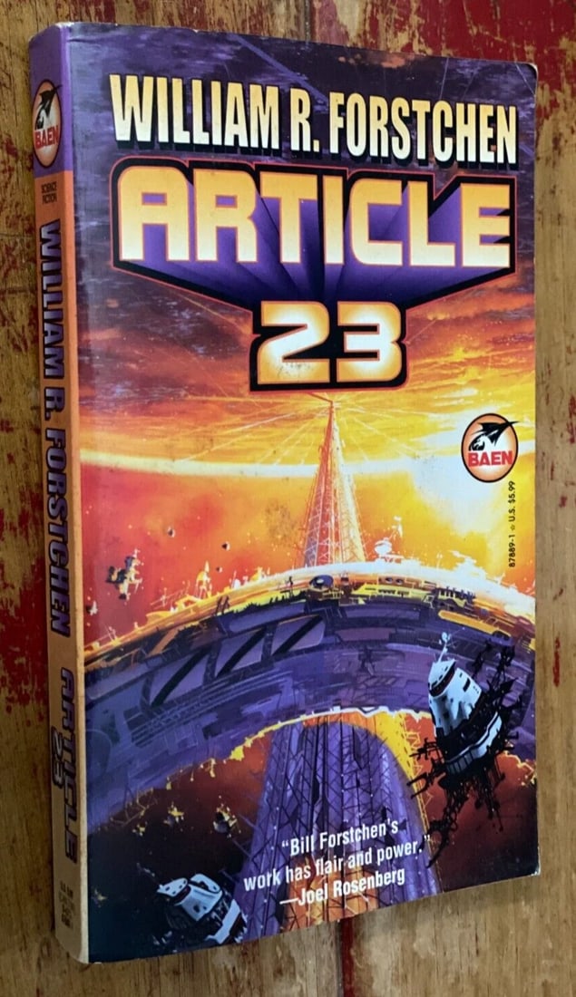 Article 23 William R. Forstchen PB BAEN 1st Ed/Print Sept.1998 Very Good/LikeNew - 3