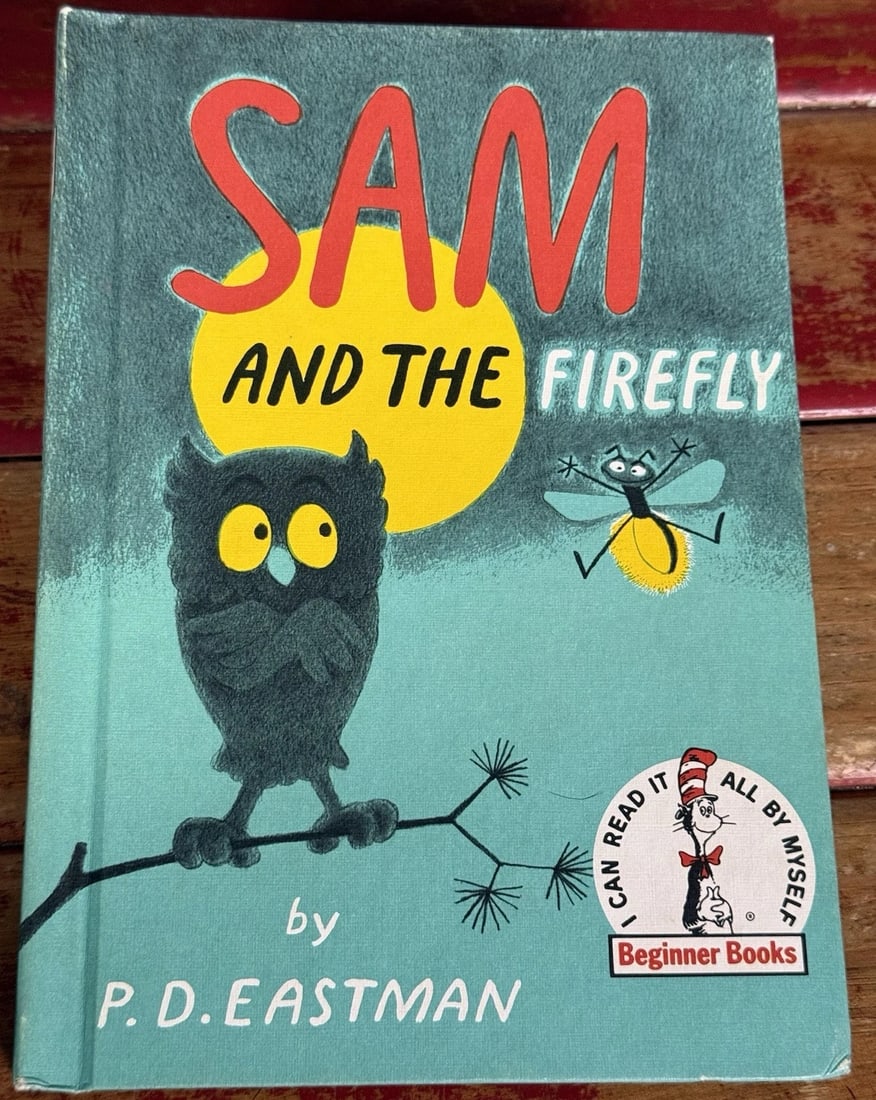 Sam and the Firefly 1958 By P.D. Eastman First Ed, Early Printing BC Like New - 2