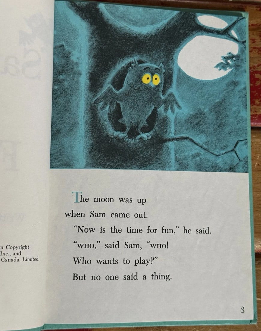 Sam and the Firefly 1958 By P.D. Eastman First Ed, Early Printing BC Like New - 7