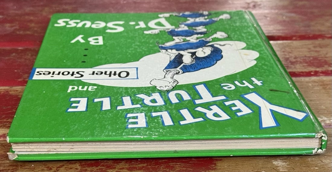 Yertle the Turtle And Other Stories Dr. Seuss HC 1st Ed 1958 Early Print Good - 6