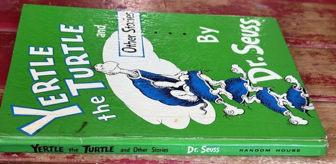 Yertle the Turtle And Other Stories Dr. Seuss HC 1st Ed 1958 Early Print Good - 8