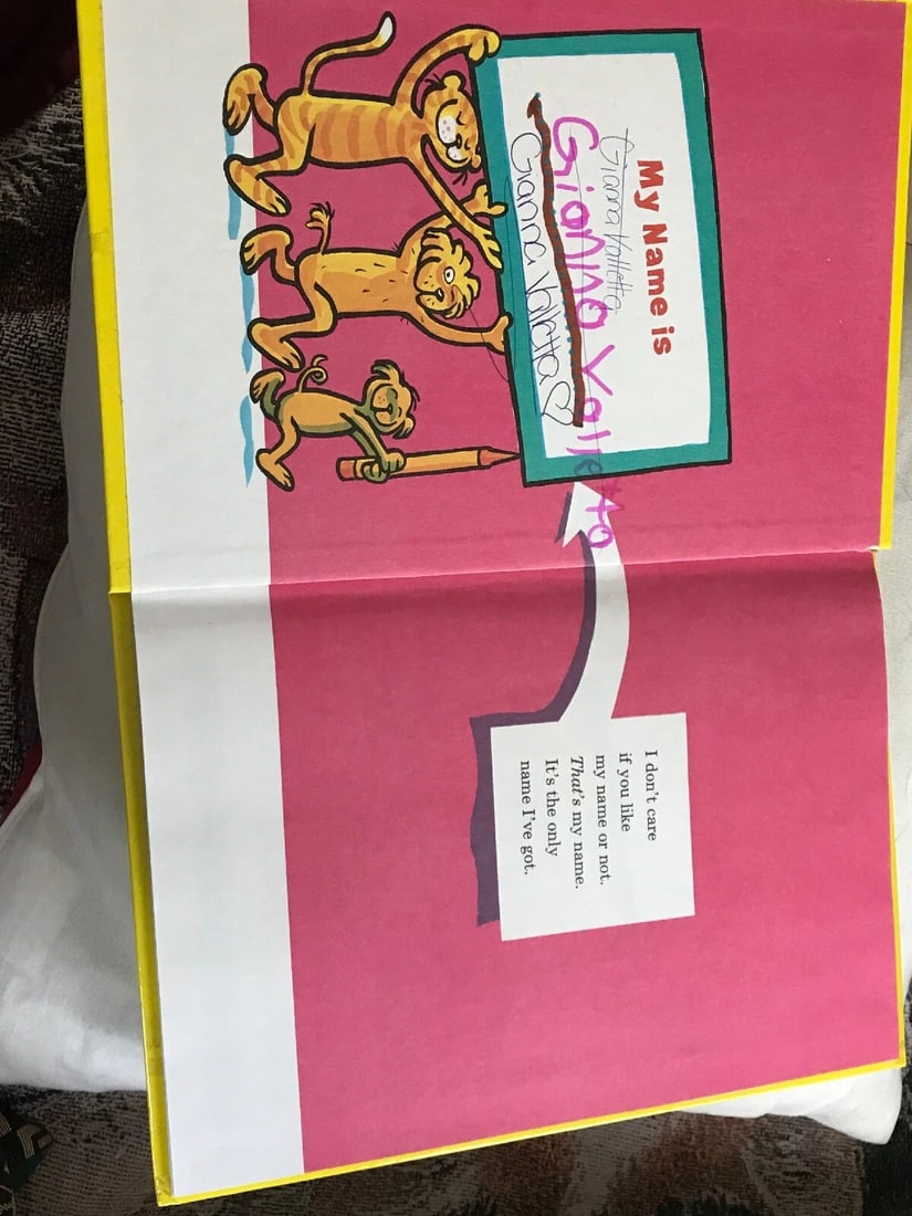 Classic Seuss: My Book about Me by Me Myself 1st Ed. 1969 Random House HC LOOK! - 5