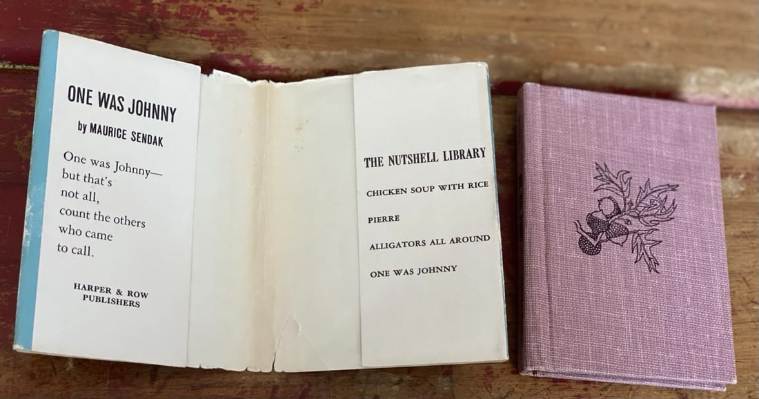 VTG 1st Ed. Nutshell Library Maurice Sendak 1962- 4 Mini Books in Slipcase w/DJ - 18