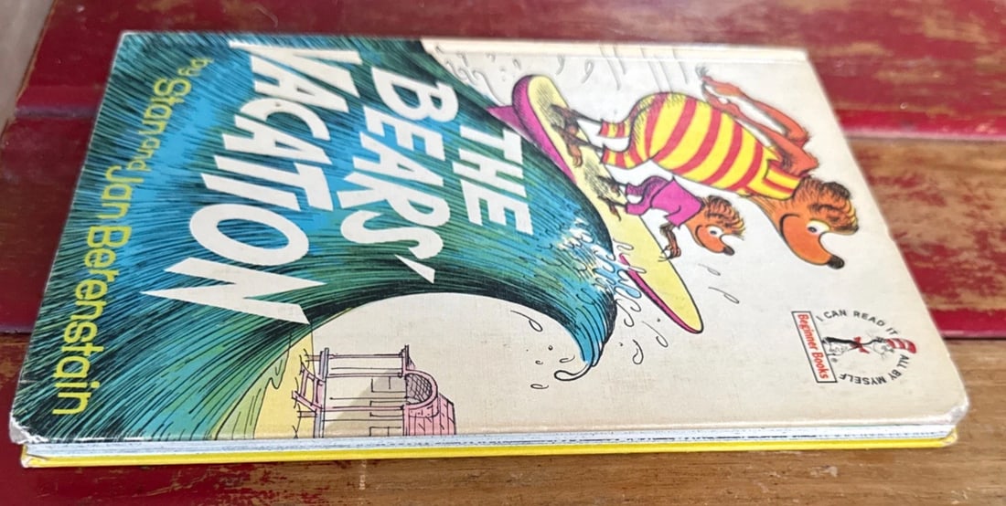 1968 The Bears Vacation Stanley & Jan Berenstain 1st Ed/Print BC Random House - 8