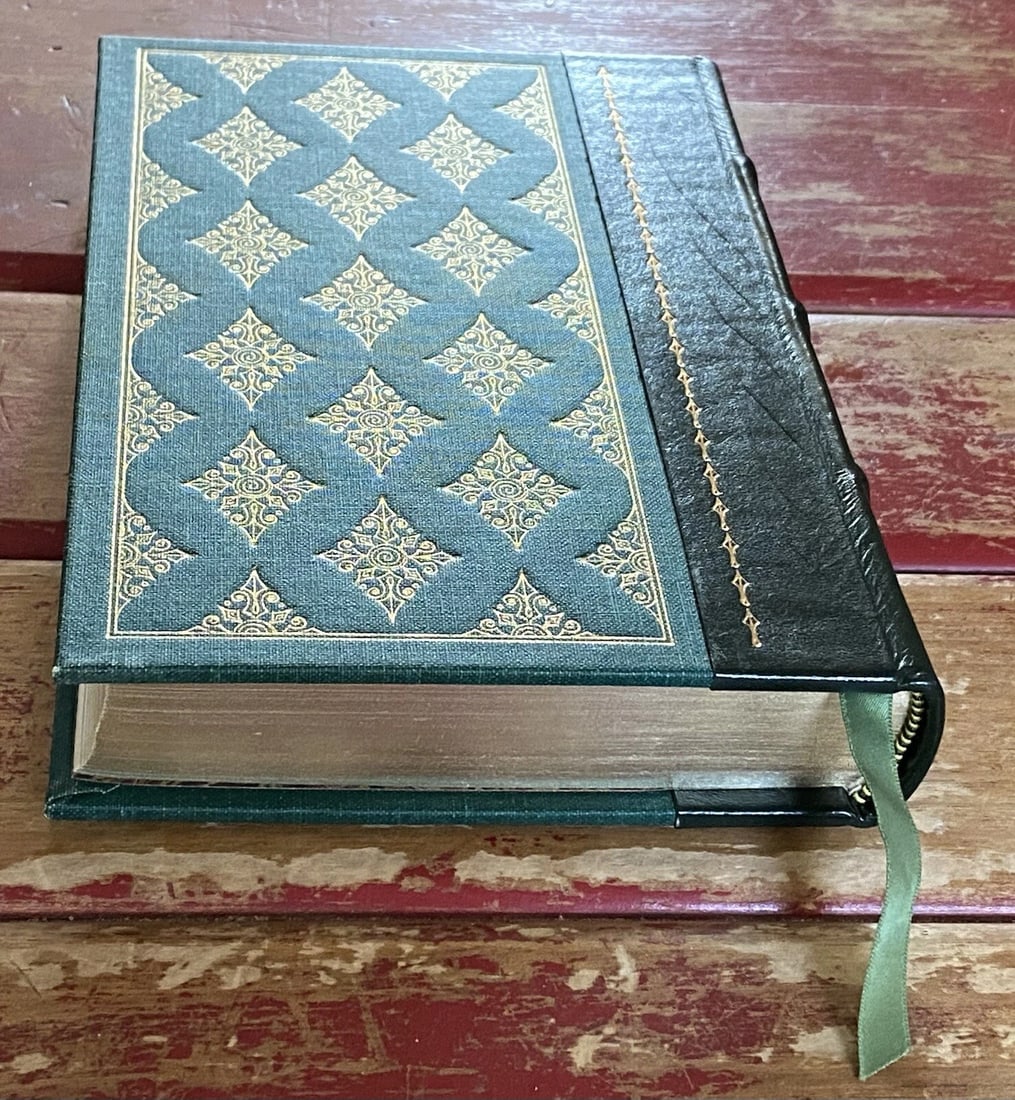 The Adventures of Huckleberry Finn Mark Twain Franklin Library Like New Leather - 12