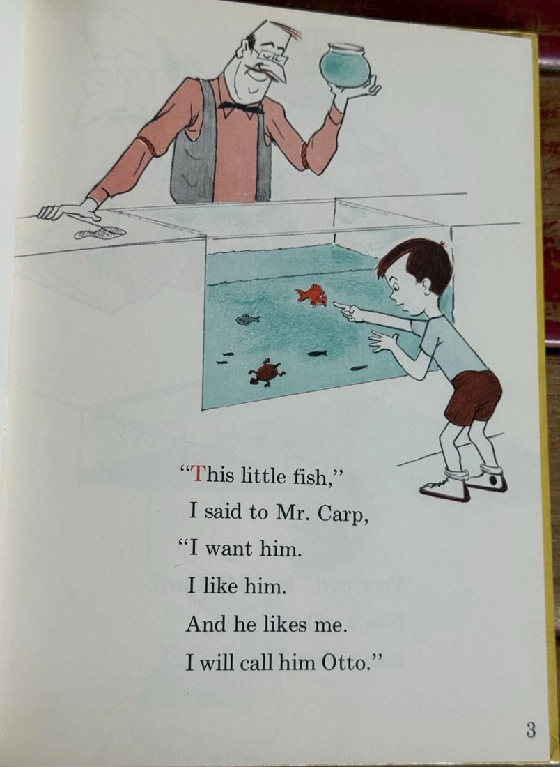 A Fish Out of Water Helen Palmer Dr. Seuss 1st Random Hse BC Ed/1st Print 1961 - 9