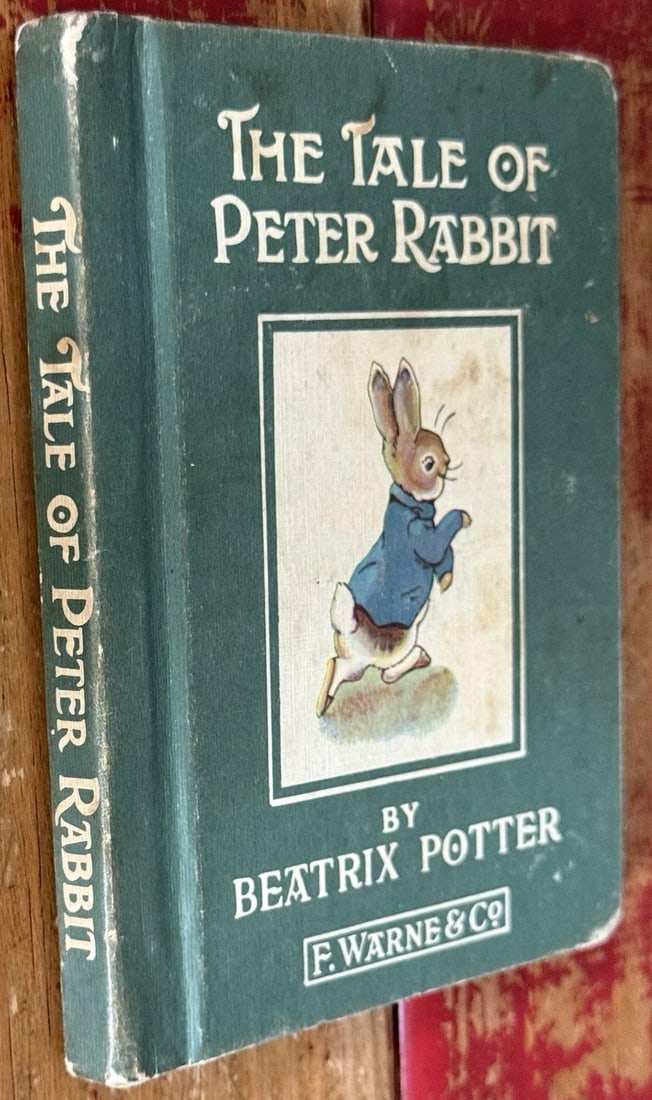 VINTAGE The Tale Of Peter Rabbit By Beatrix Potter HC 1st Printing No Date Good - 3