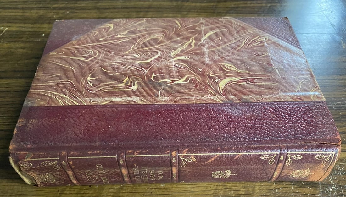 Works of Victor Hugo Ninety Three Things Seen Vol VII University Society Antique - 7