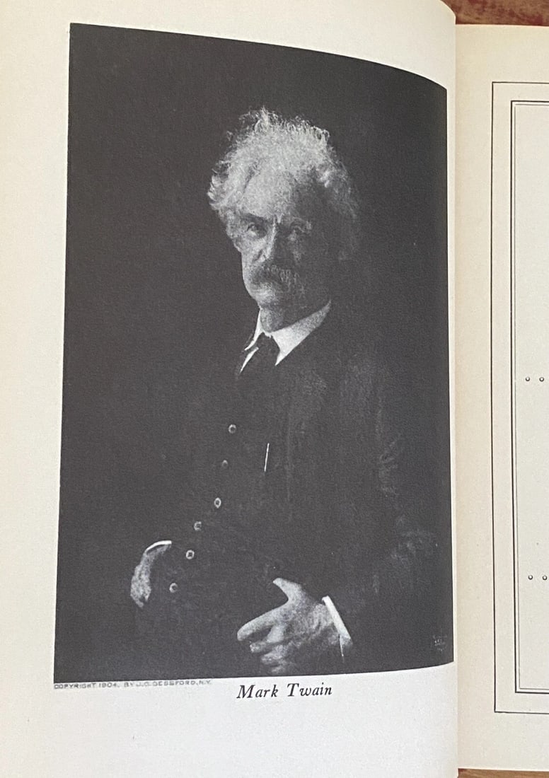 Mark Twain WHAT IS MAN? Auth. Edition Harper & Bros. 1917 HC Near Fine Vol.XII - 6