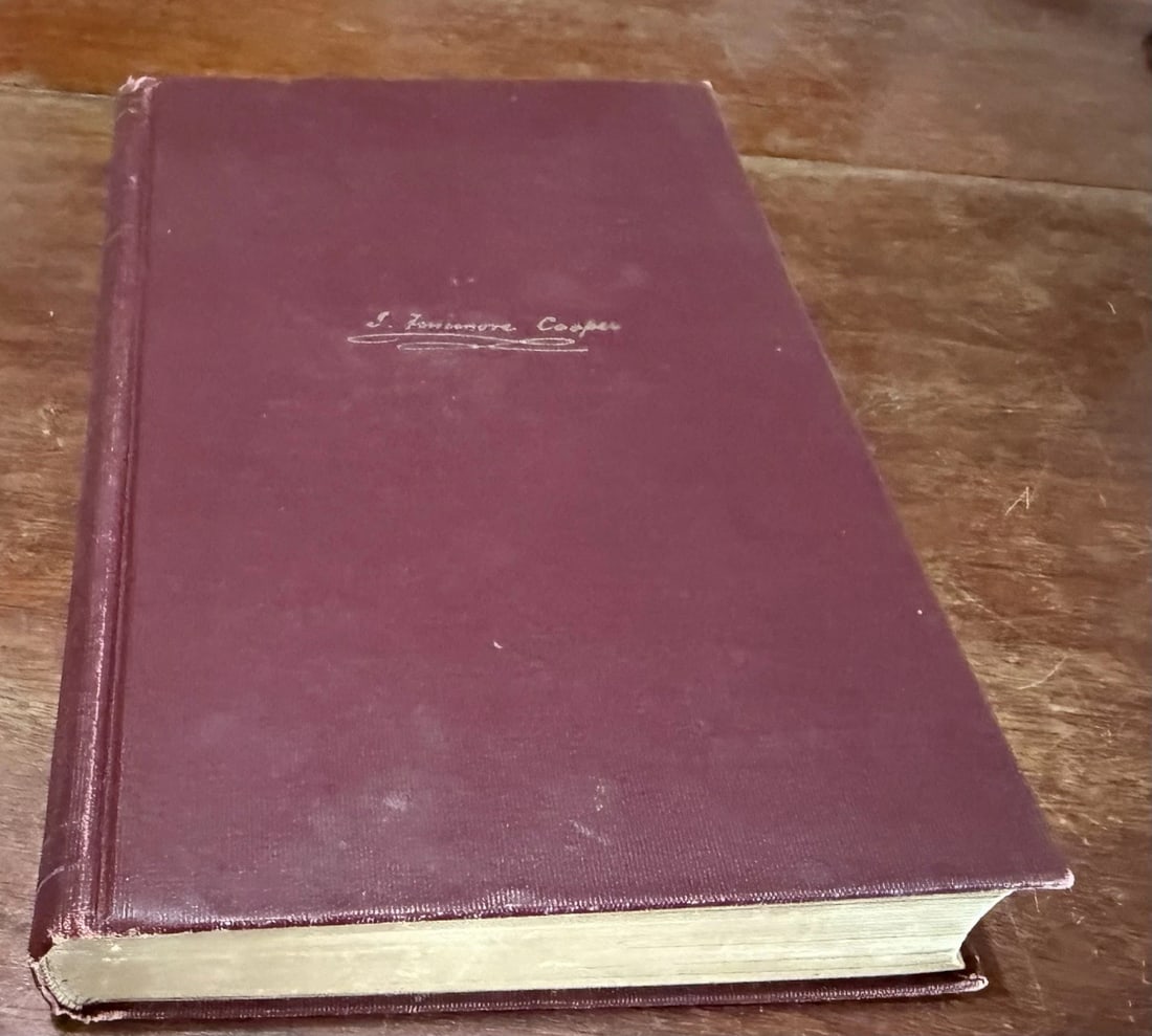 Coopers Works James Fenimore Cooper Last Of The Mohicans Mohawk Ed. Putnam VG - 6