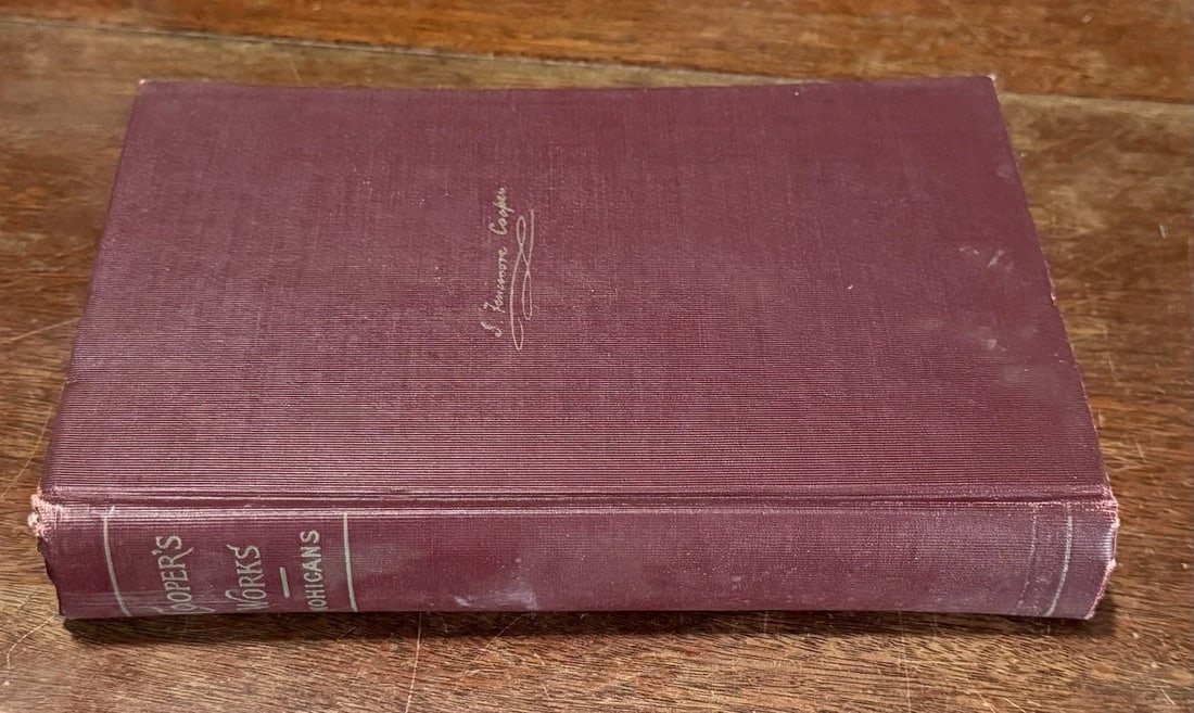 Coopers Works James Fenimore Cooper Last Of The Mohicans Mohawk Ed. Putnam VG - 8