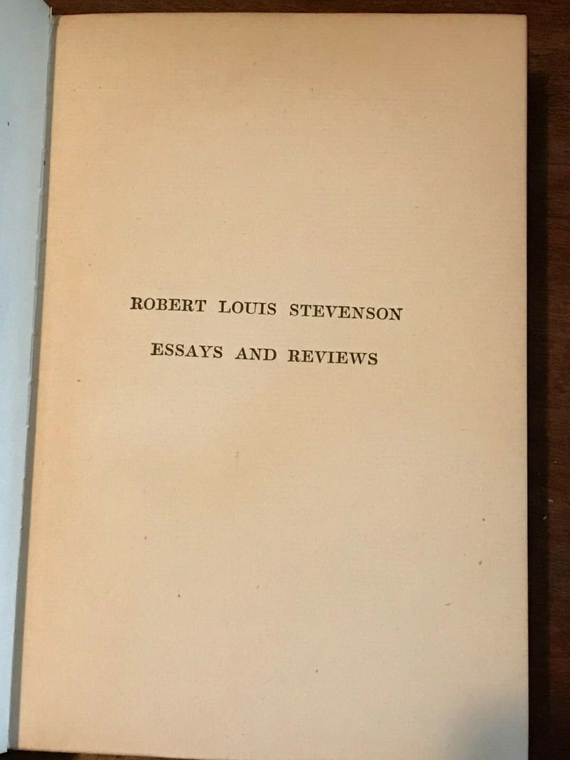 Robert L. Stevenson Across the Plains Vol.IX Ed.DeLuxe Subscribers 1906 Brainard - 7