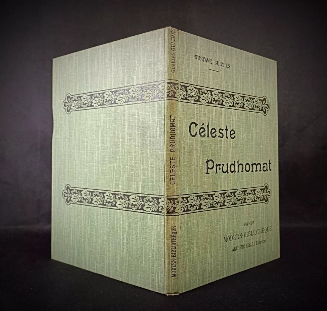 Vintage 20th Century Book "Celeste Prudhomat" by Gustave Guiches - Paris - 4