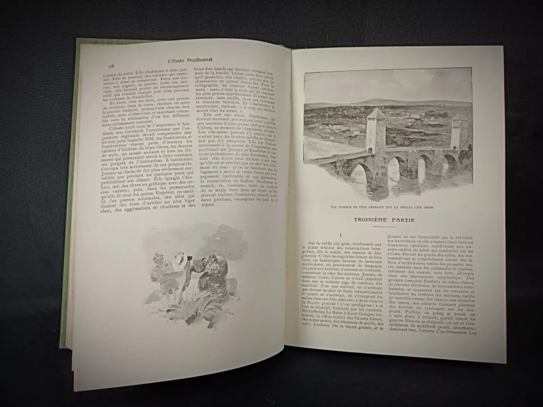 Vintage 20th Century Book "Celeste Prudhomat" by Gustave Guiches - Paris - 5