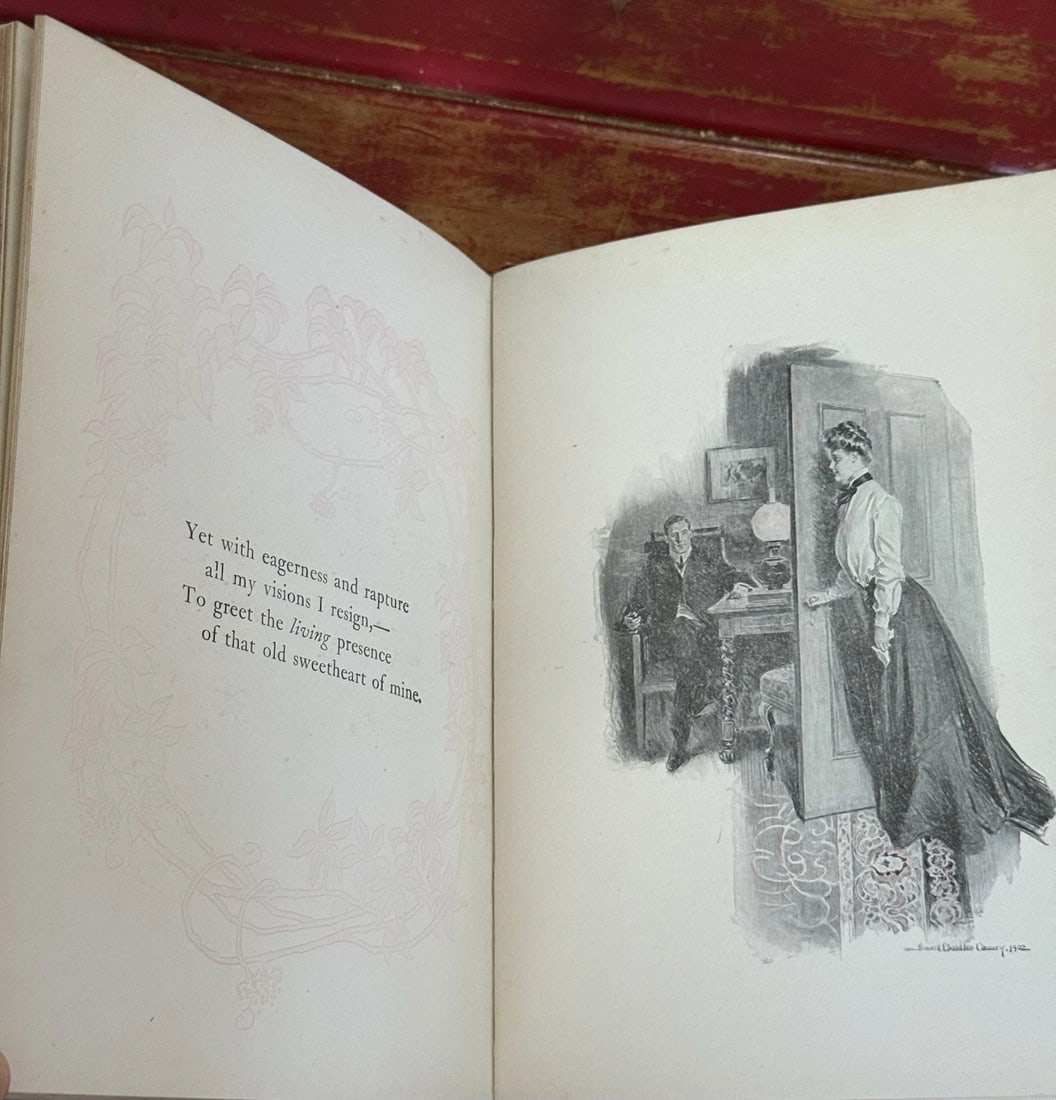 An Old Sweetheart of Mine James Whitcomb Riley 1902 Illustrated HC BobbsMerrill - 16