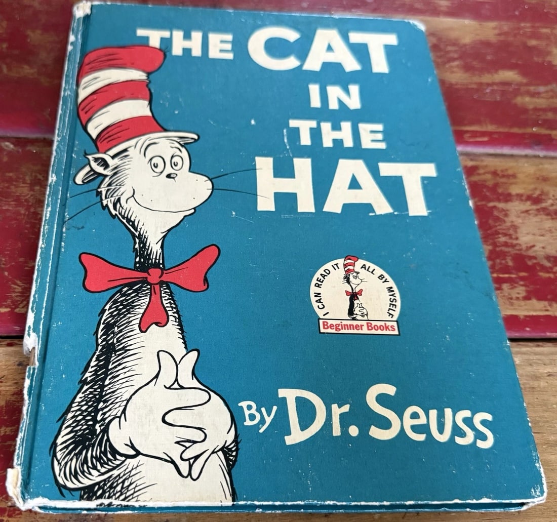 The Cat In The Hat By Dr. Seuss, 1st Print BC In 1957 - 7