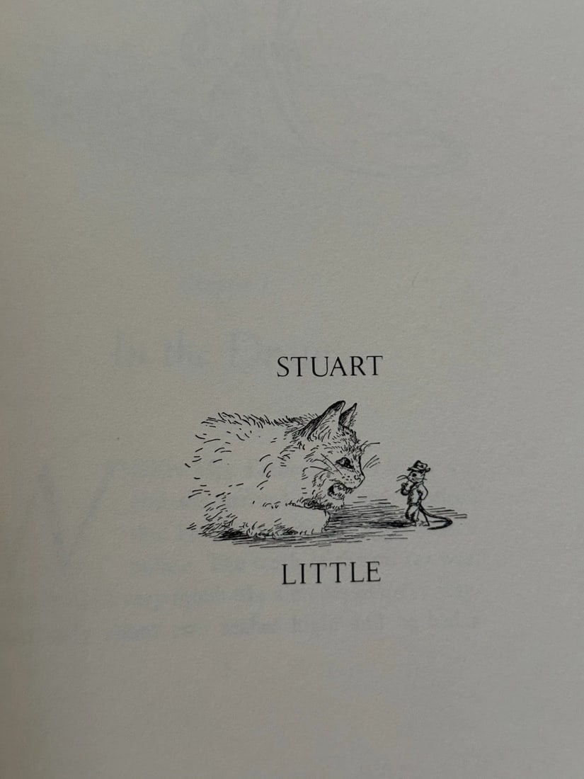 Stuart Little By E.B. White Illustrated Garth Williams 1973 Harper Like New HCDJ - 17