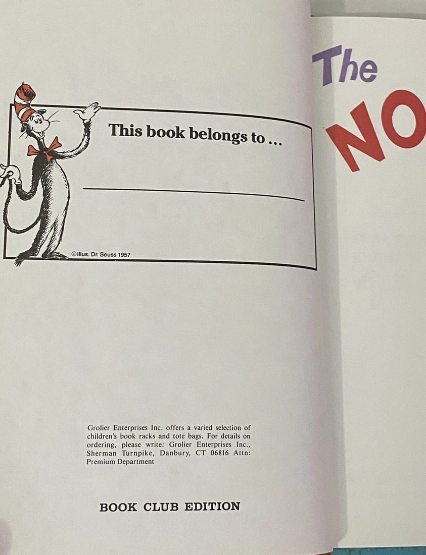 1970 The Nose Book Al Perkins Dr Seuss Bright & Early Book Club Edition HC - 5