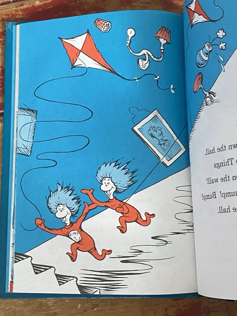 THE CAT IN THE HAT By Dr. Seuss Beginner Books Book Club Edition 1957/1985 VGood - 9