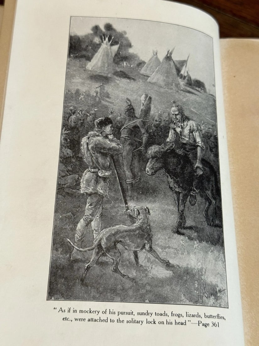 Coopers Works James Fenimore Cooper The Prairie Mohawk Edition G.P. Putnam VG - 7