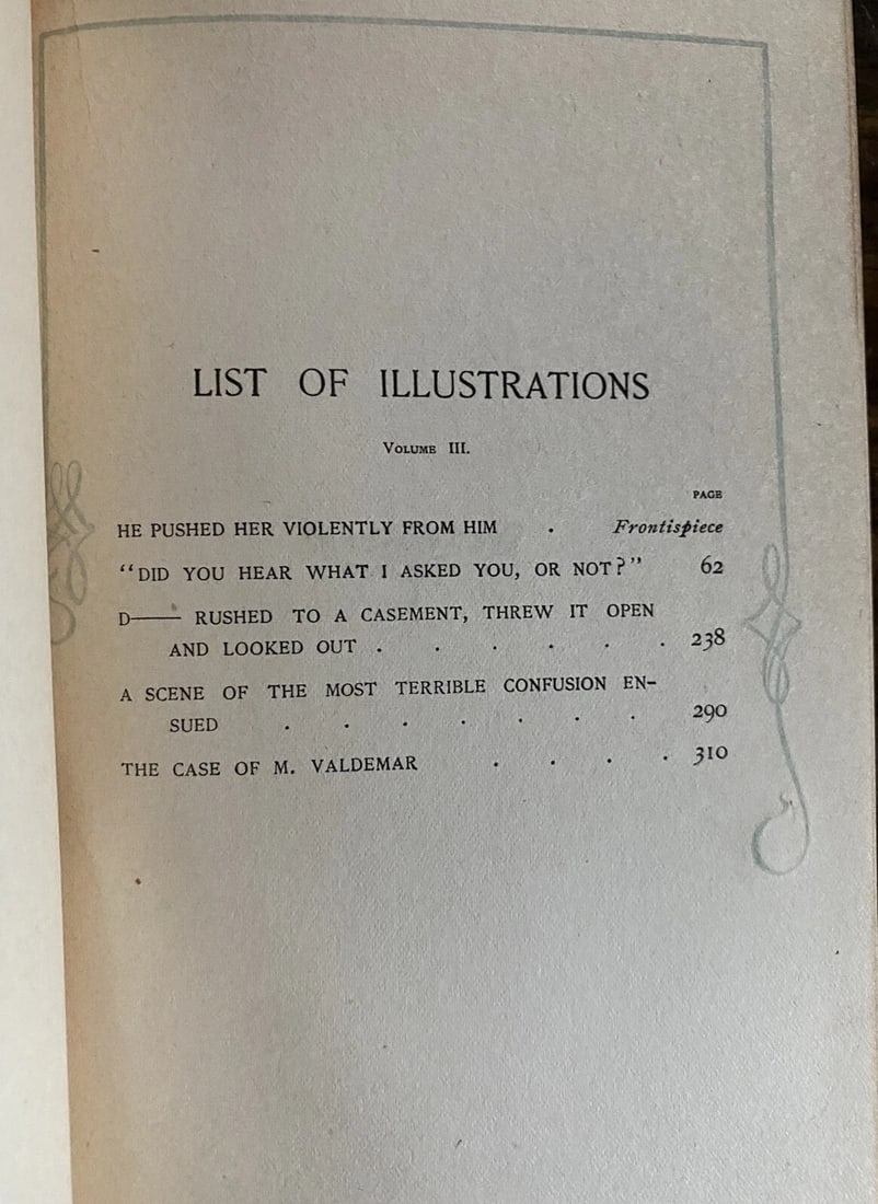 The Complete Works of Edgar Allan Poe 1908 Lthr UniversityRoyal Ed Purloined Ltr - 5