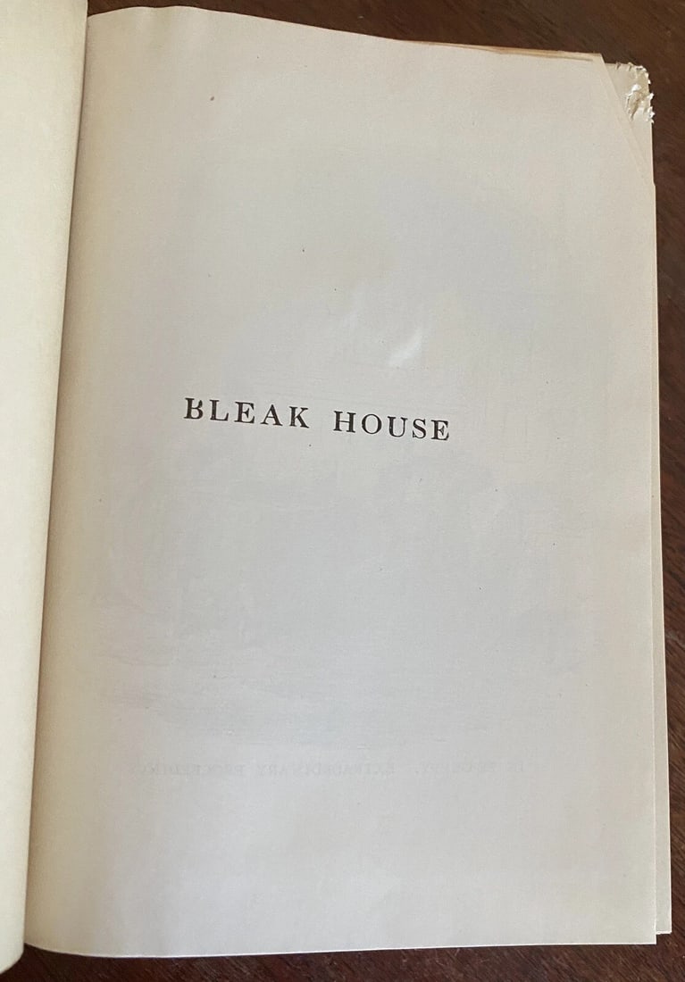 CHARLES DICKENS BLEAK HOUSE Vol XIII Books Inc. HC - 7