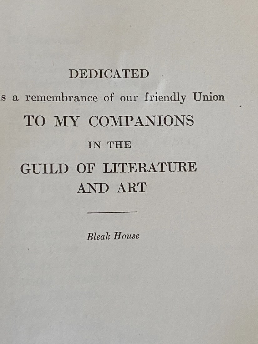 CHARLES DICKENS BLEAK HOUSE Vol XIII Books Inc. HC - 8