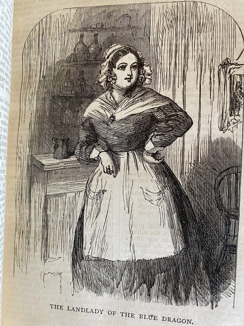 Dickens' Works Illustrated Martin ChuzzlewitJames R. Osgood & Co. Boston 1875 HC - 8