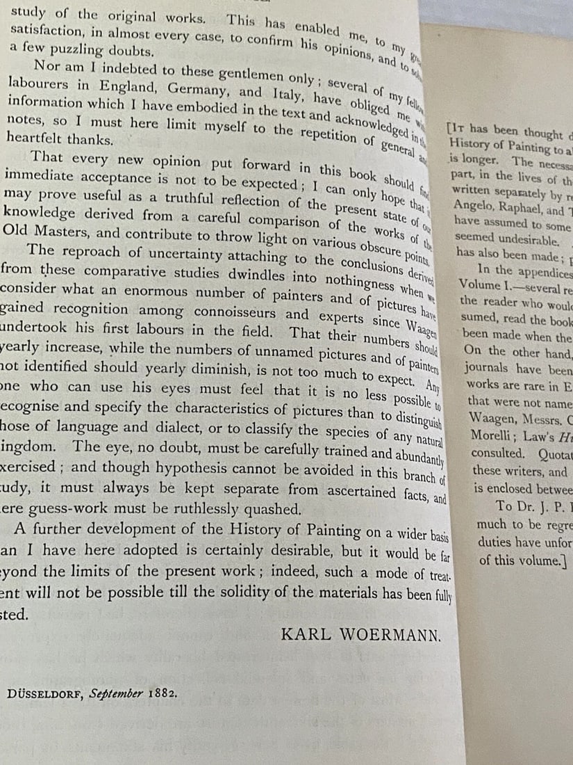 The History Of Painting Vol. II 1888 HC B&W Illustrations Good Very Rare! - 6