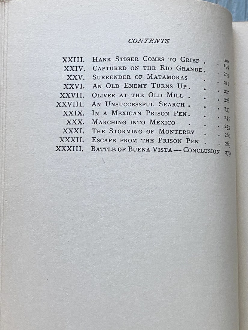 With Taylor On The Rio Grande Edward Stratemeyer 1909 Mexican War Series Illustr - 17