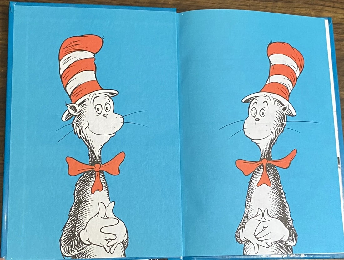 THE CAT IN THE HAT By Dr. Seuss Beginner Books Book Club Edition 1957/1985 - 7