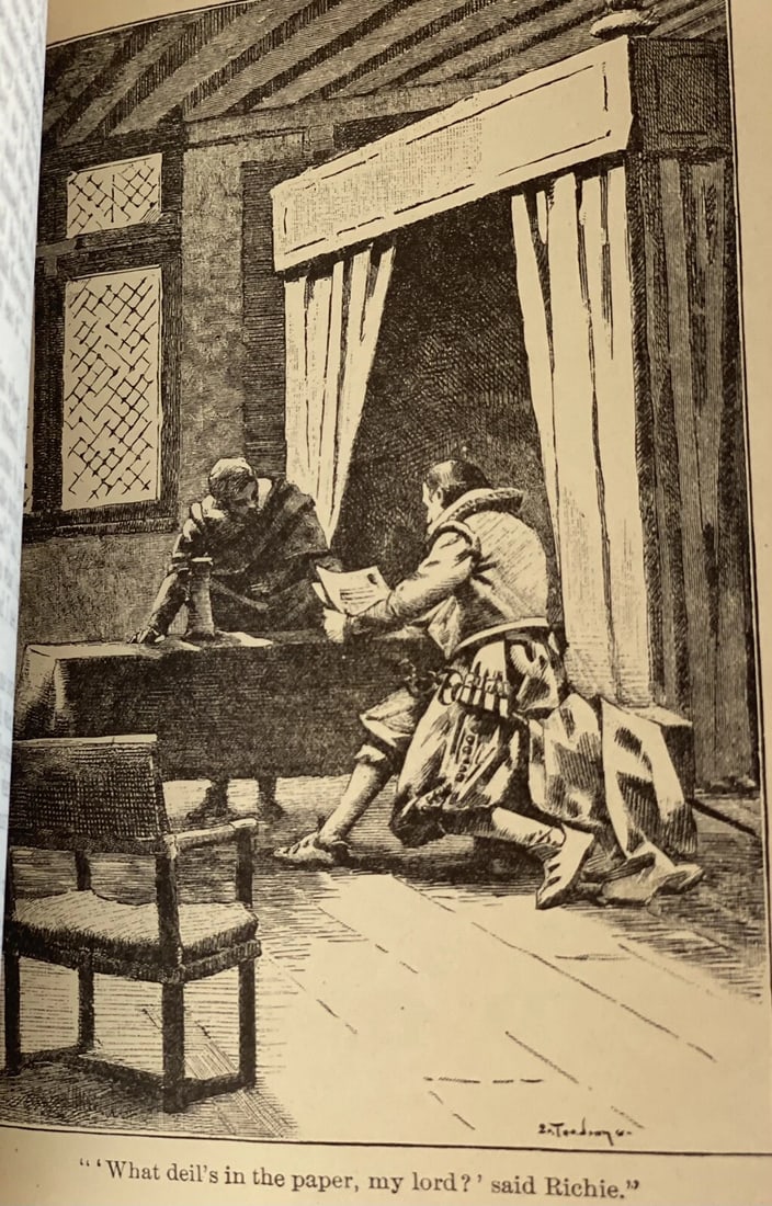 Works Of Sir Walter Scott Waverley NovelsOLD MORTALITY Univ. SocVol.V Illustrat. - 7