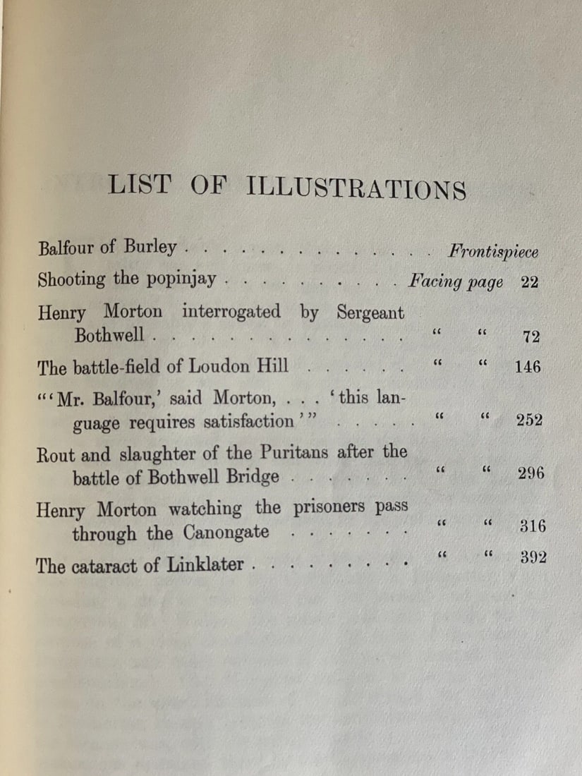 Works Of Sir Walter Scott Waverley NovelsOLD MORTALITY Univ. SocVol.V Illustrat. - 8