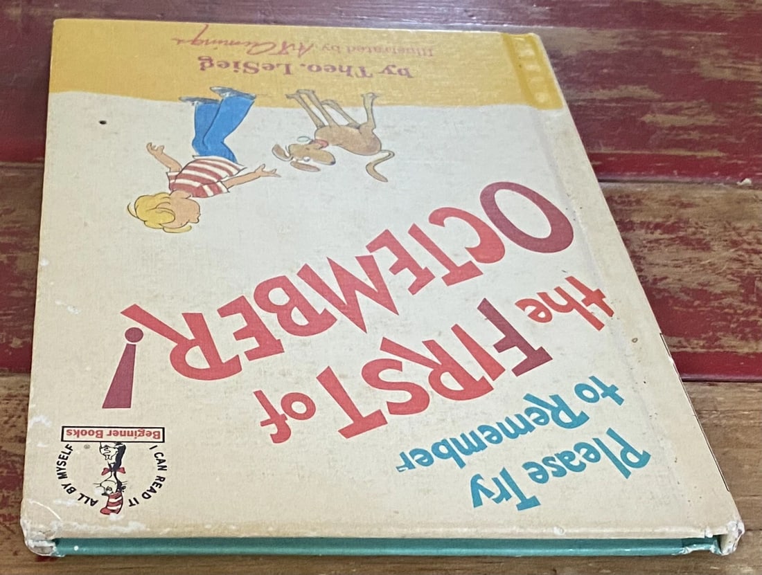 Seuss (LeSieg) B-63,BC Ed. Please Try To Remember the First of Octember! VG - 9