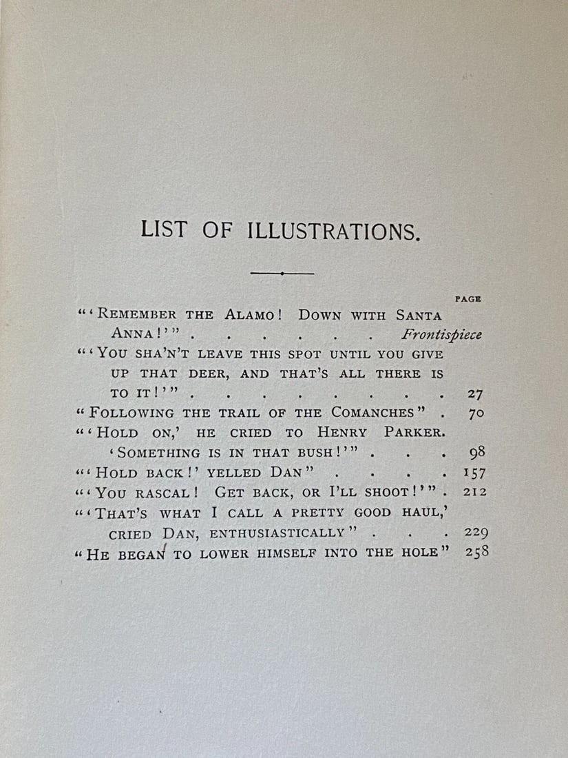 FOR THE LIBERTY OF TEXAS Edw. Stratemeyer 1909 HC Lothrop Lee Shepard Excellent - 9