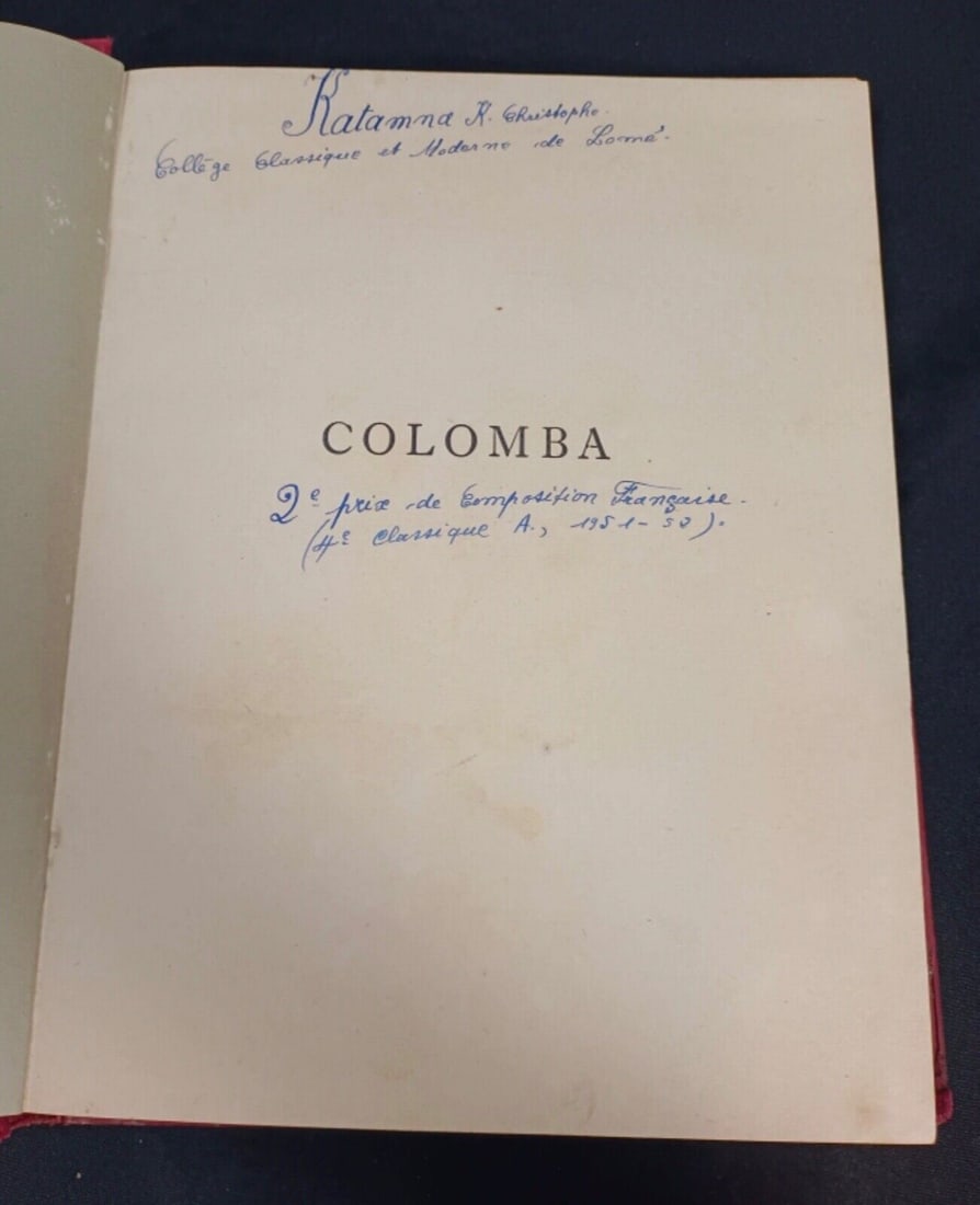 Antique 1950 Book - Merimee's Colomba, Illustrated by Pierre Rousseau - 9