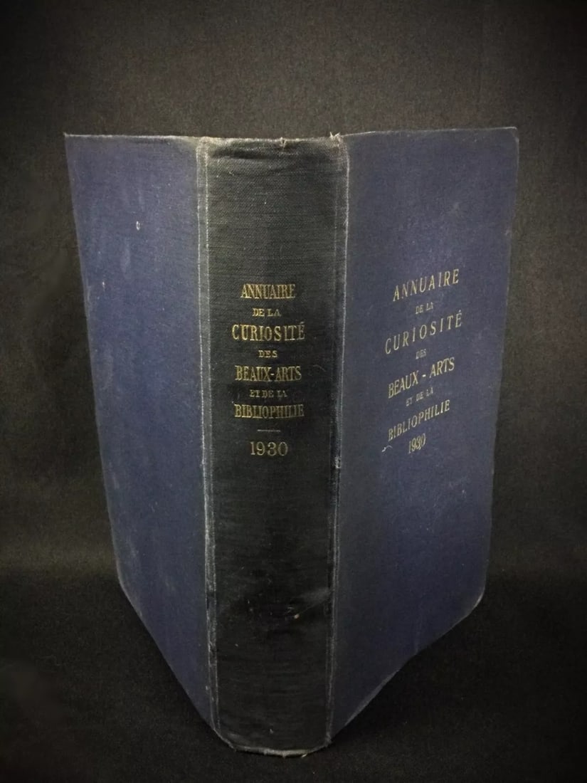 1930 Annuaire des Beaux-Arts et Bibliophilie by Adolphe Lion - 6