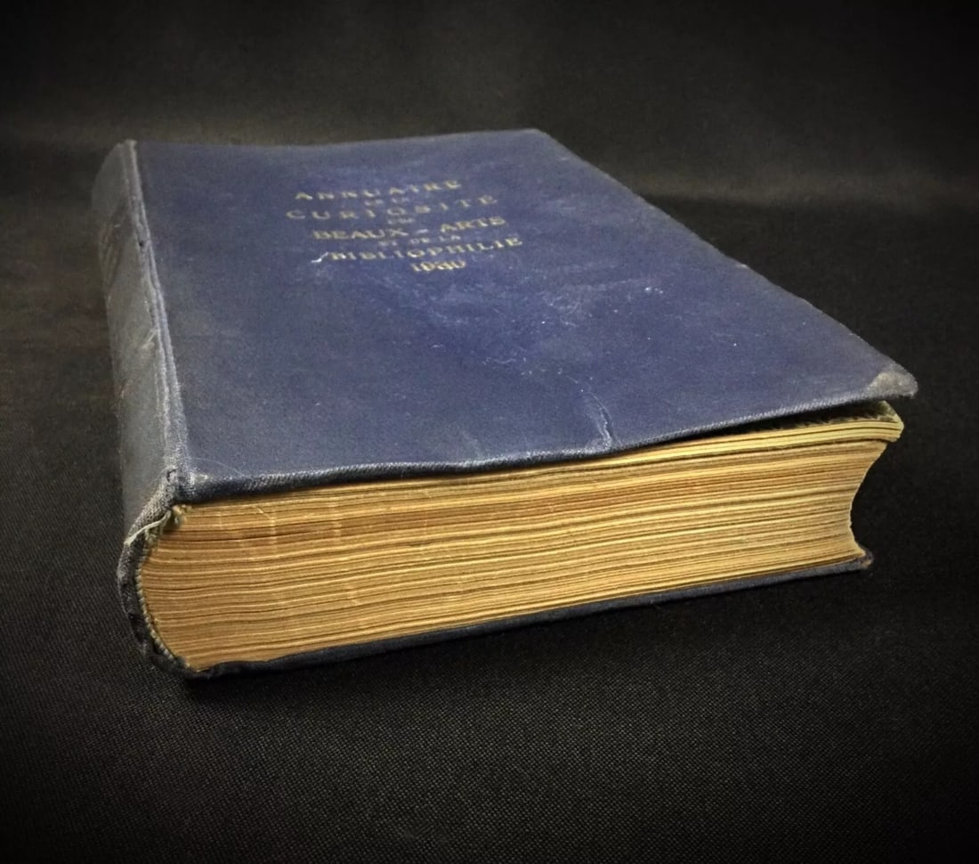 1930 Annuaire des Beaux-Arts et Bibliophilie by Adolphe Lion - 9