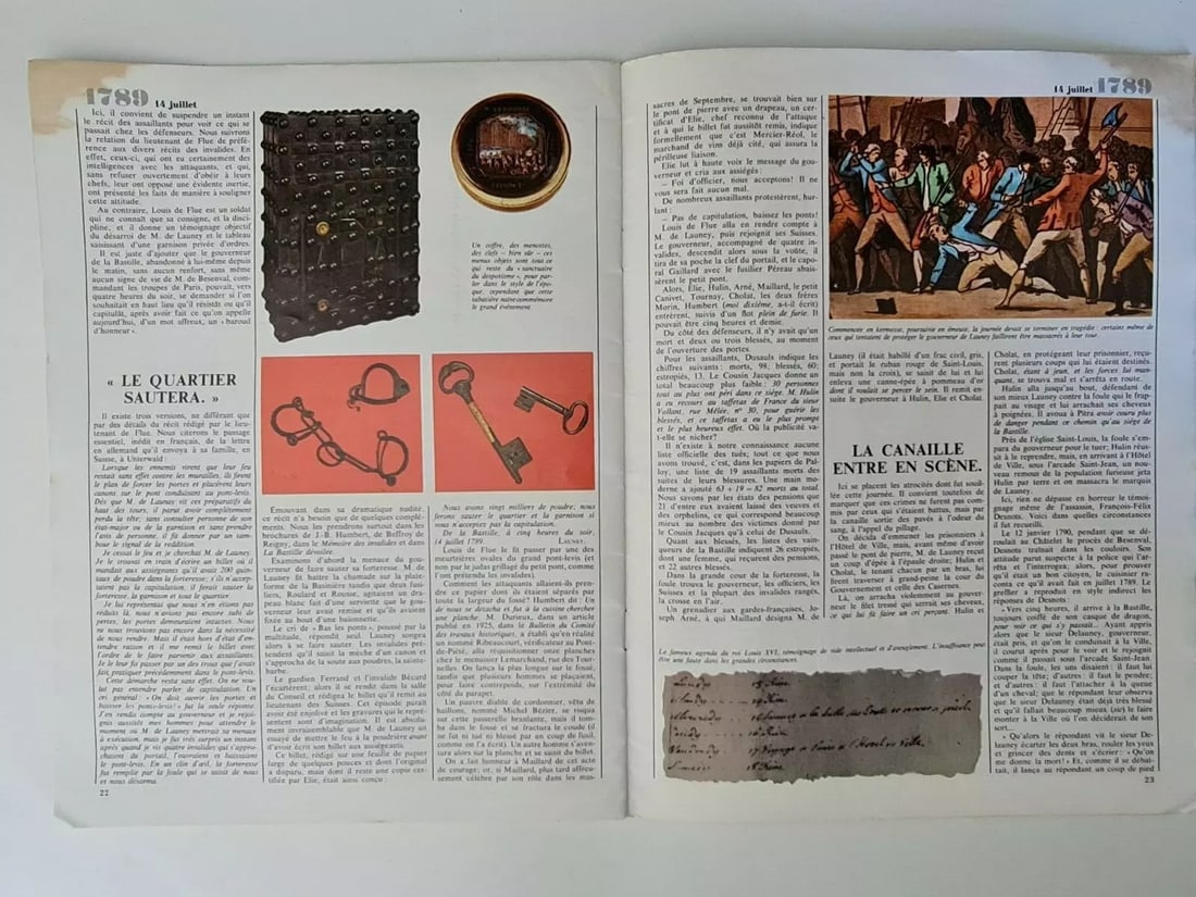 Vintage Magazine "Le Journal de France" - Issue No. 1, April 15, 1969 - 3