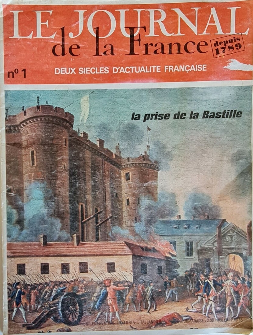 Vintage Magazine "Le Journal de France" - Issue No. 1, April 15, 1969 - 4