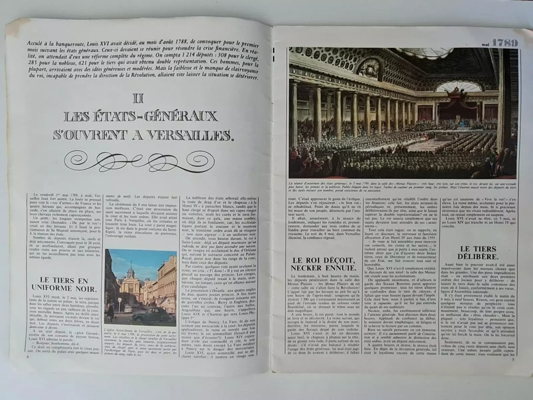 Vintage Magazine "Le Journal de France" - Issue No. 1, April 15, 1969 - 6