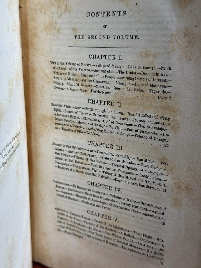 1841 Incidents of Travel in Central America Chiapas And Yucatan By John Stephens - 14