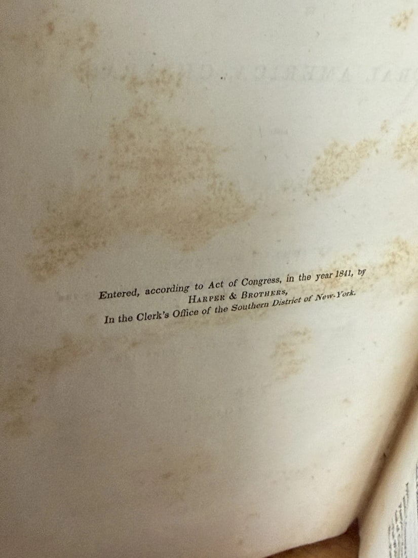 1841 Incidents of Travel in Central America Chiapas And Yucatan By John Stephens - 5