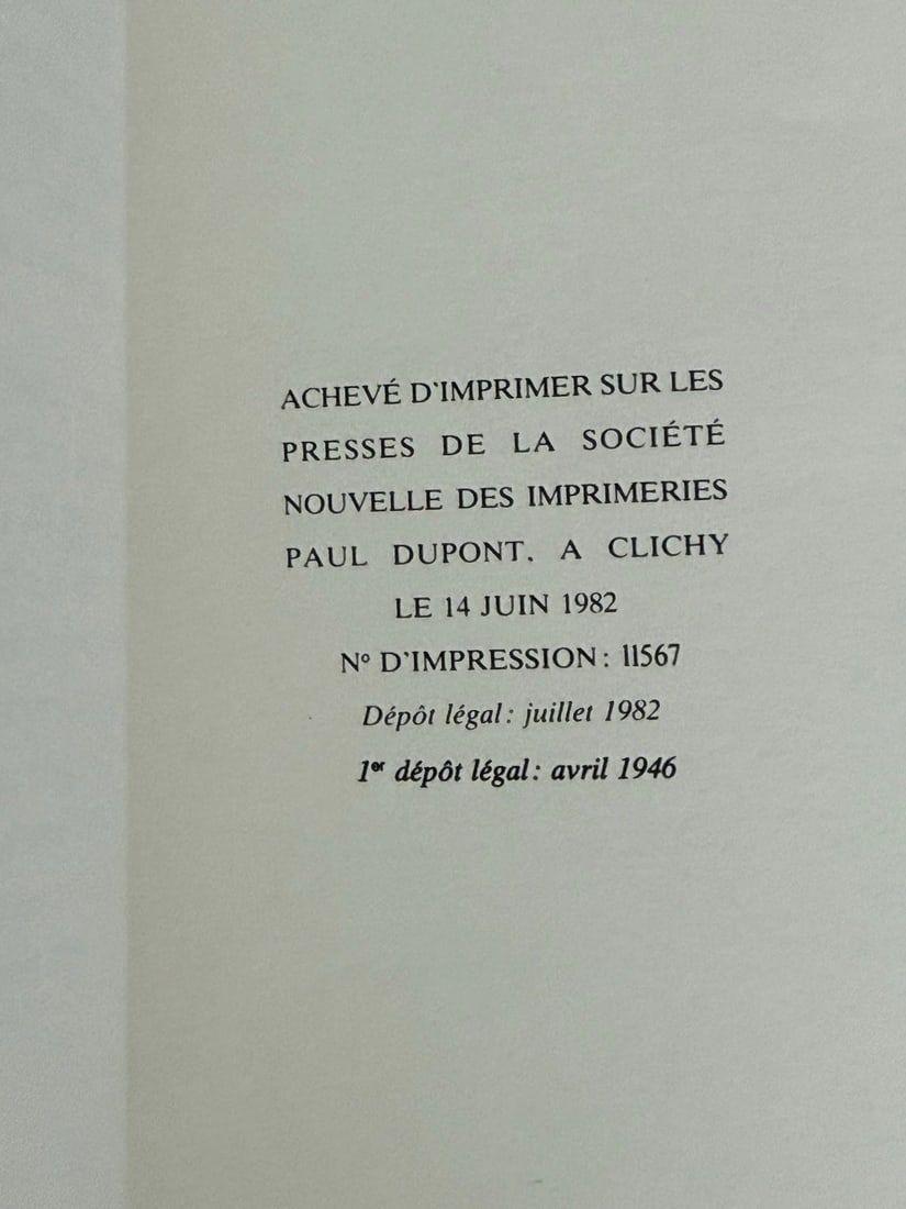 Antoine De Saint-Exupery LE PETIT PRINCE 1st Edition Thus 2nd Printing - 5