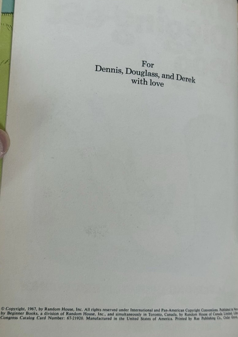 Vintage Al Perkins 1967 The Digging-est Dog Dr Seuss RandomHouse BC1st Ed/Print - 6